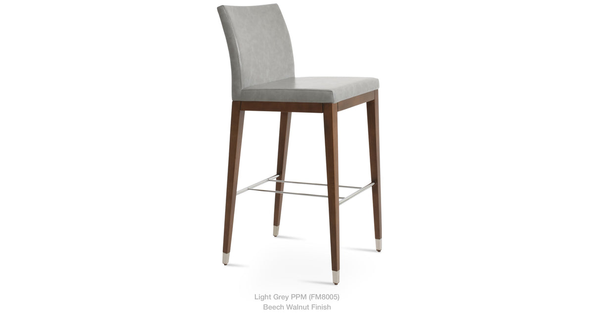 Aria Wood Stools - available in various heights | Image 94 | InSTYLE Home & Rugs