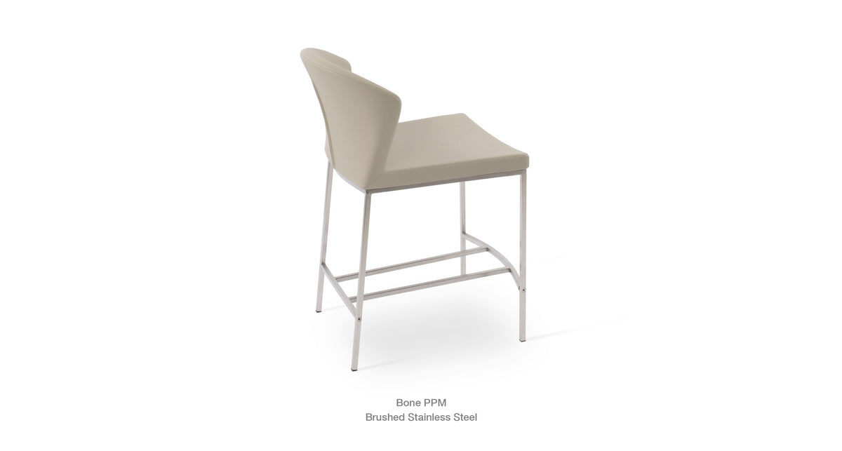 Capri Metal Stools - perfect for small spaces | Image 4 | InSTYLE Home & Rugs