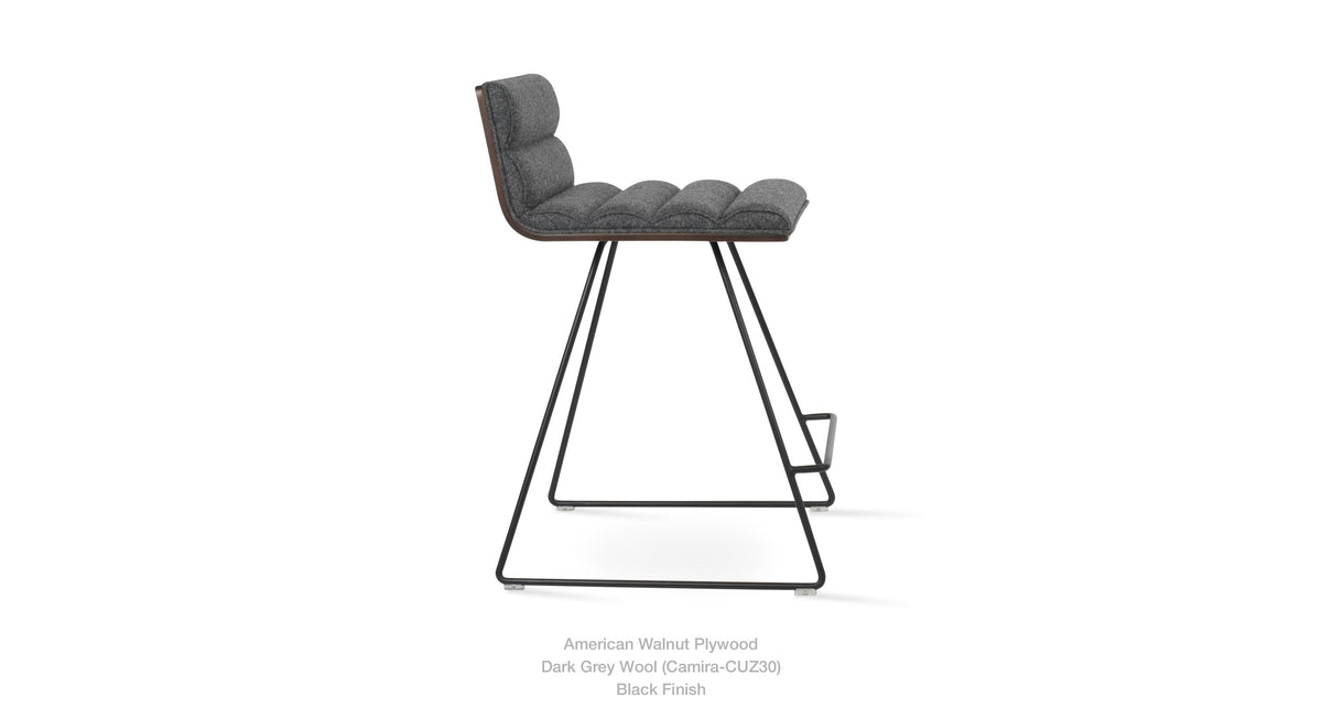 Corona Wire Comfort Stools - available in various heights | Image 3 | InSTYLE Home & Rugs