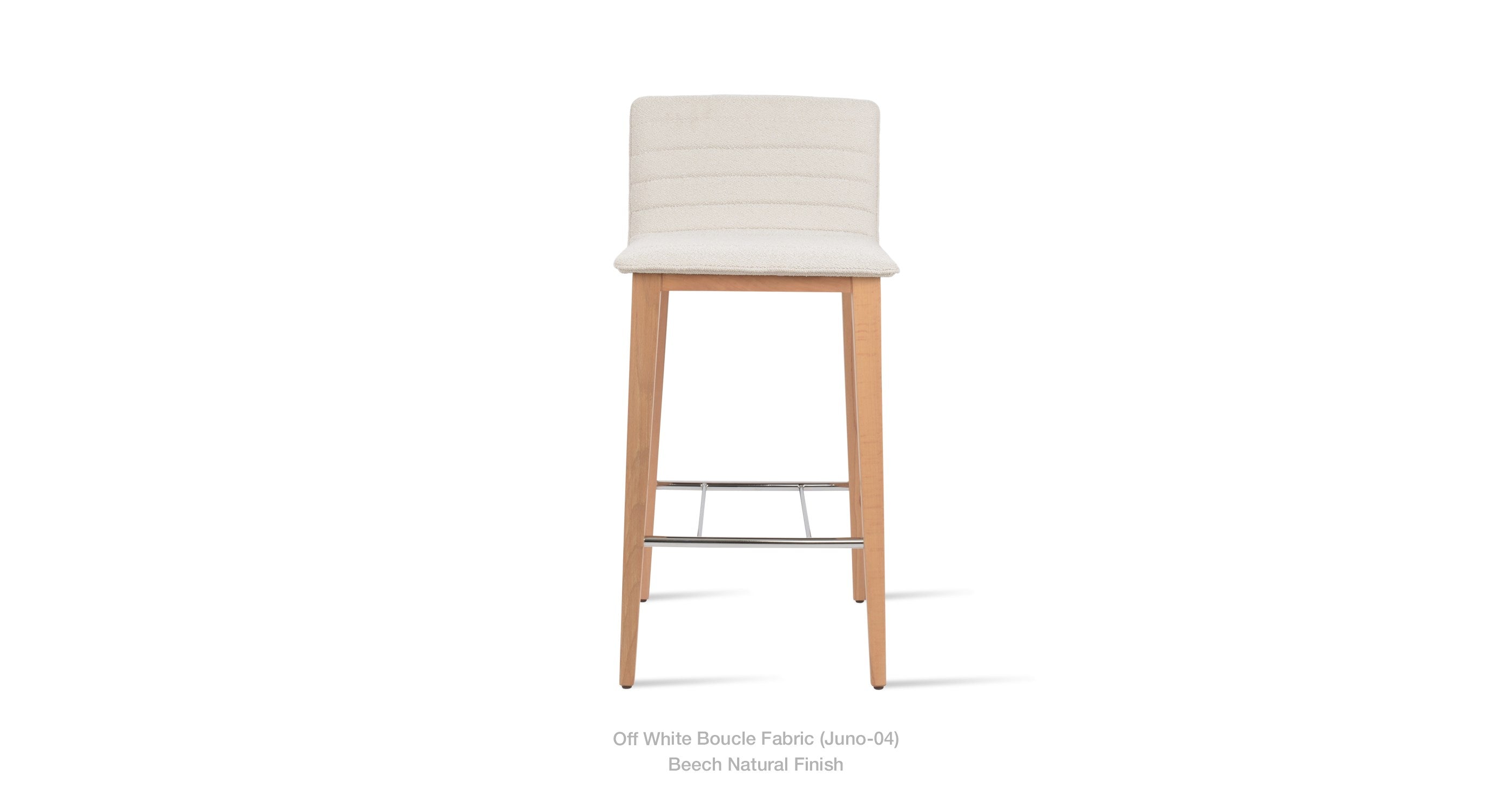 Corona Wood Full UPH Stools - available in various heights | Image 2 | InSTYLE Home & Rugs