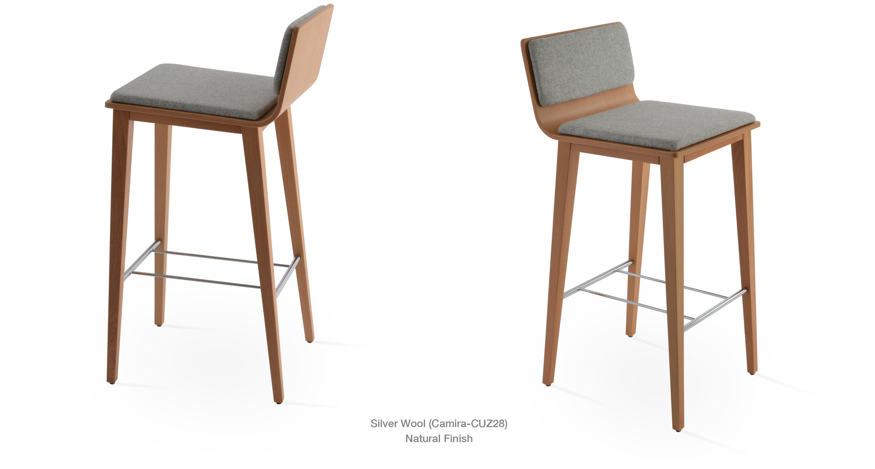 Corona Wood Stools - compact and stylish design | Image 8 | InSTYLE Home & Rugs