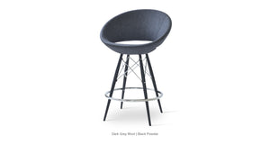 Crescent MW Stools - perfect for small spaces | Image 2 | InSTYLE Home & Rugs
