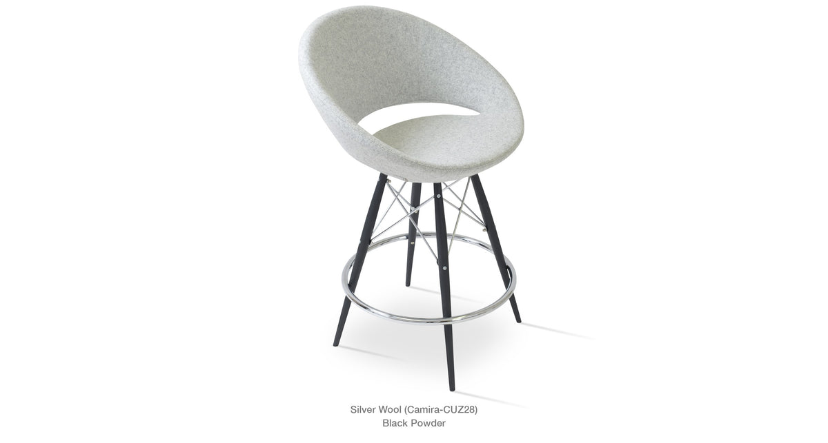 Crescent MW Stools - perfect for small spaces | Image 3 | InSTYLE Home & Rugs