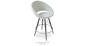 Crescent MW Stools - perfect for small spaces | Image 3 | InSTYLE Home & Rugs