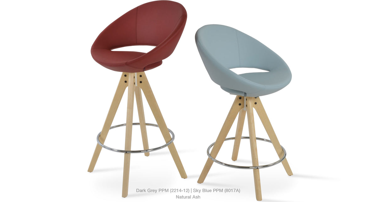Crescent Pyramid Stools - perfect for small spaces | Image 6 | InSTYLE Home & Rugs