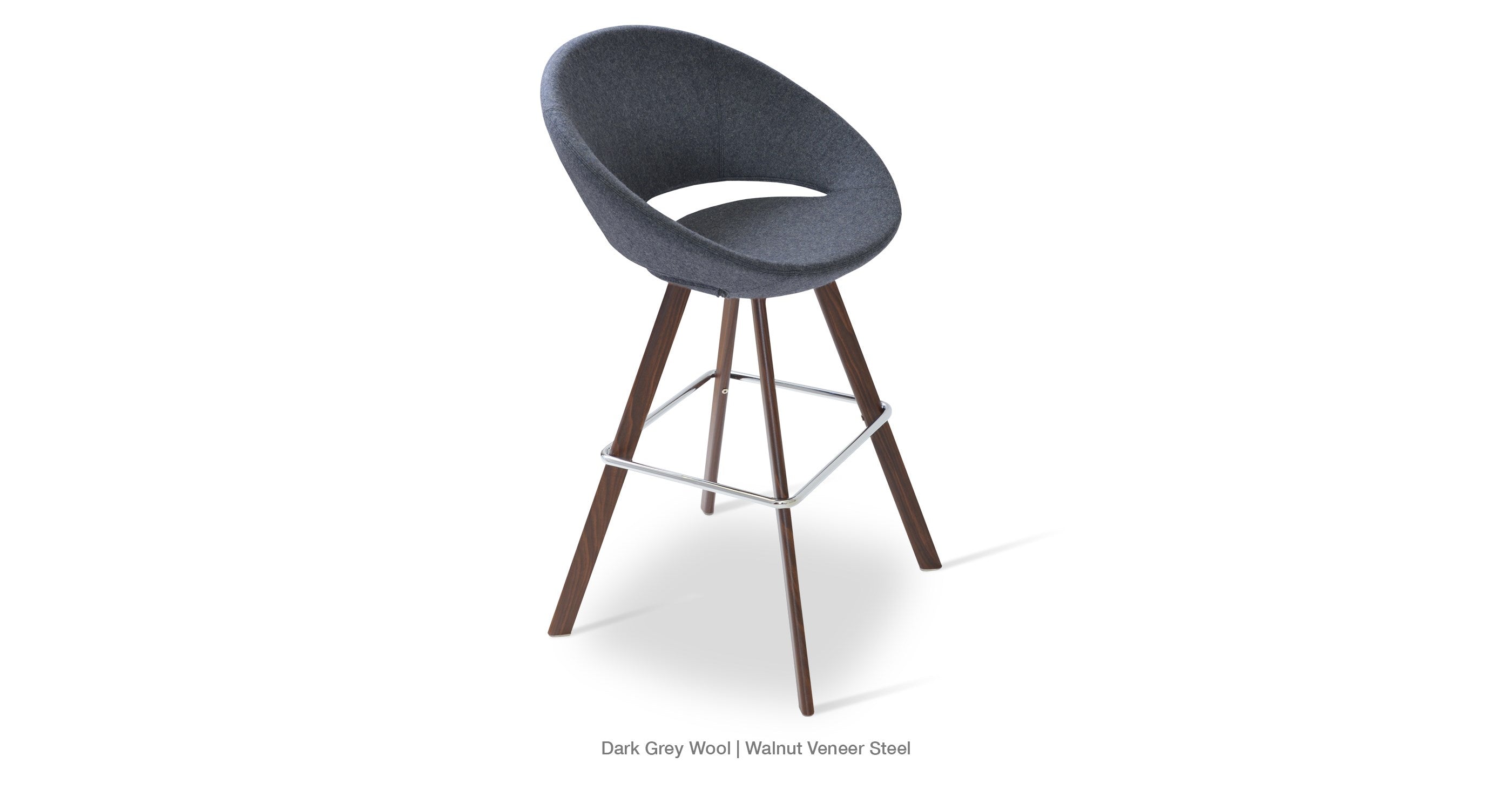 Crescent Sword Stools - compact and stylish design | Image 1 | InSTYLE Home & Rugs