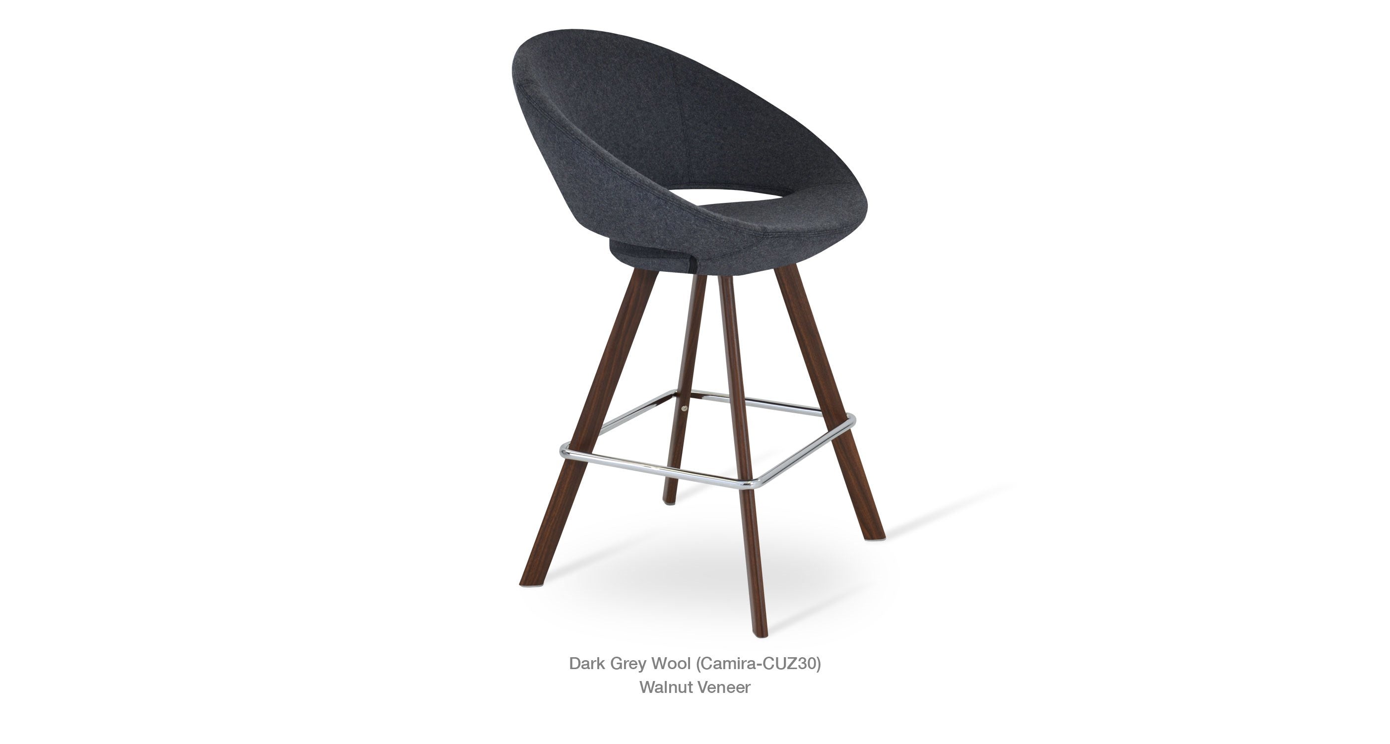 Crescent Sword Stools - compact and stylish design | Image 2 | InSTYLE Home & Rugs