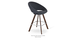 Crescent Sword Stools - compact and stylish design | Image 2 | InSTYLE Home & Rugs