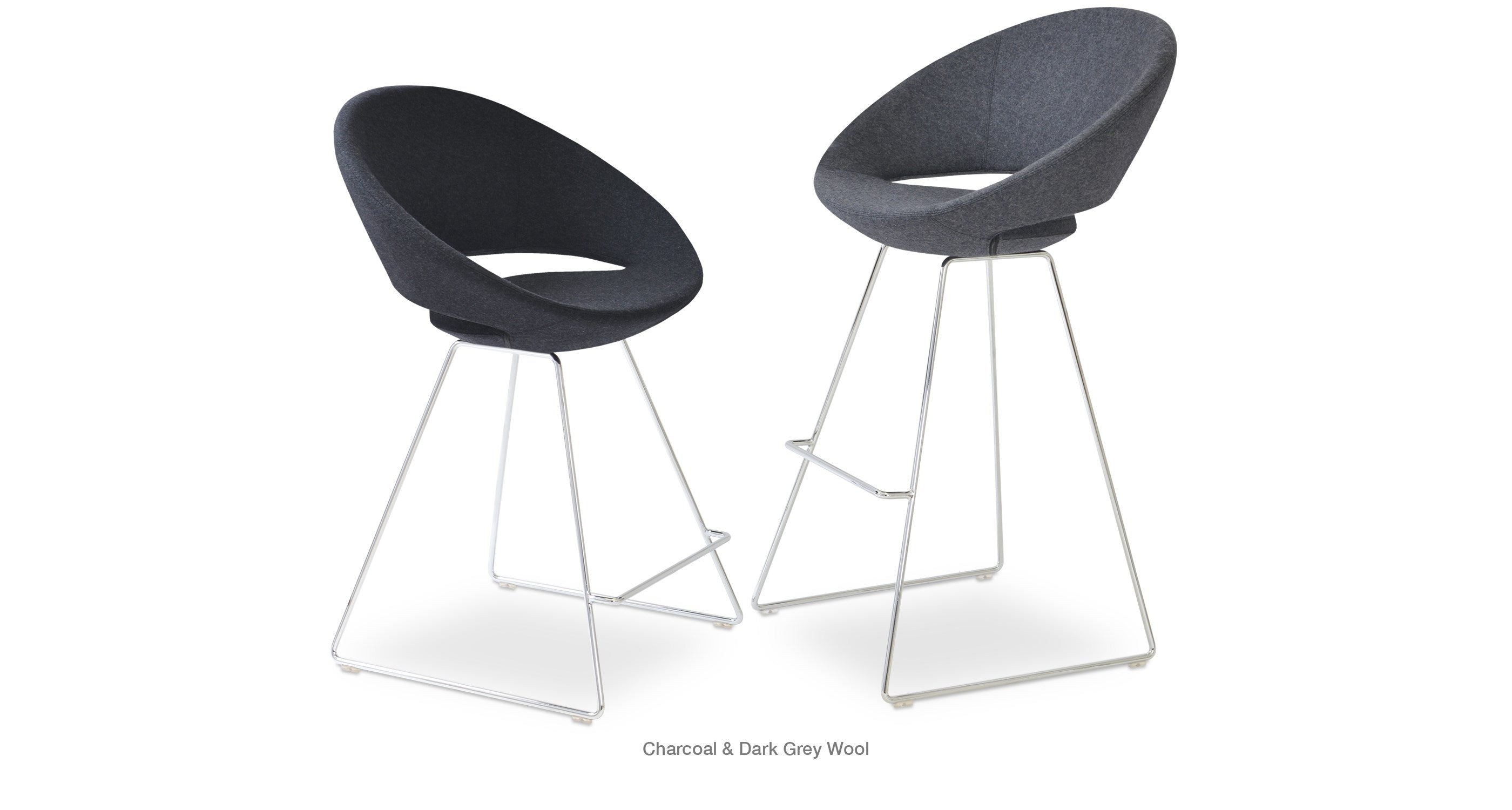Crescent Wire Stools - compact and stylish design | Image 3 | InSTYLE Home & Rugs
