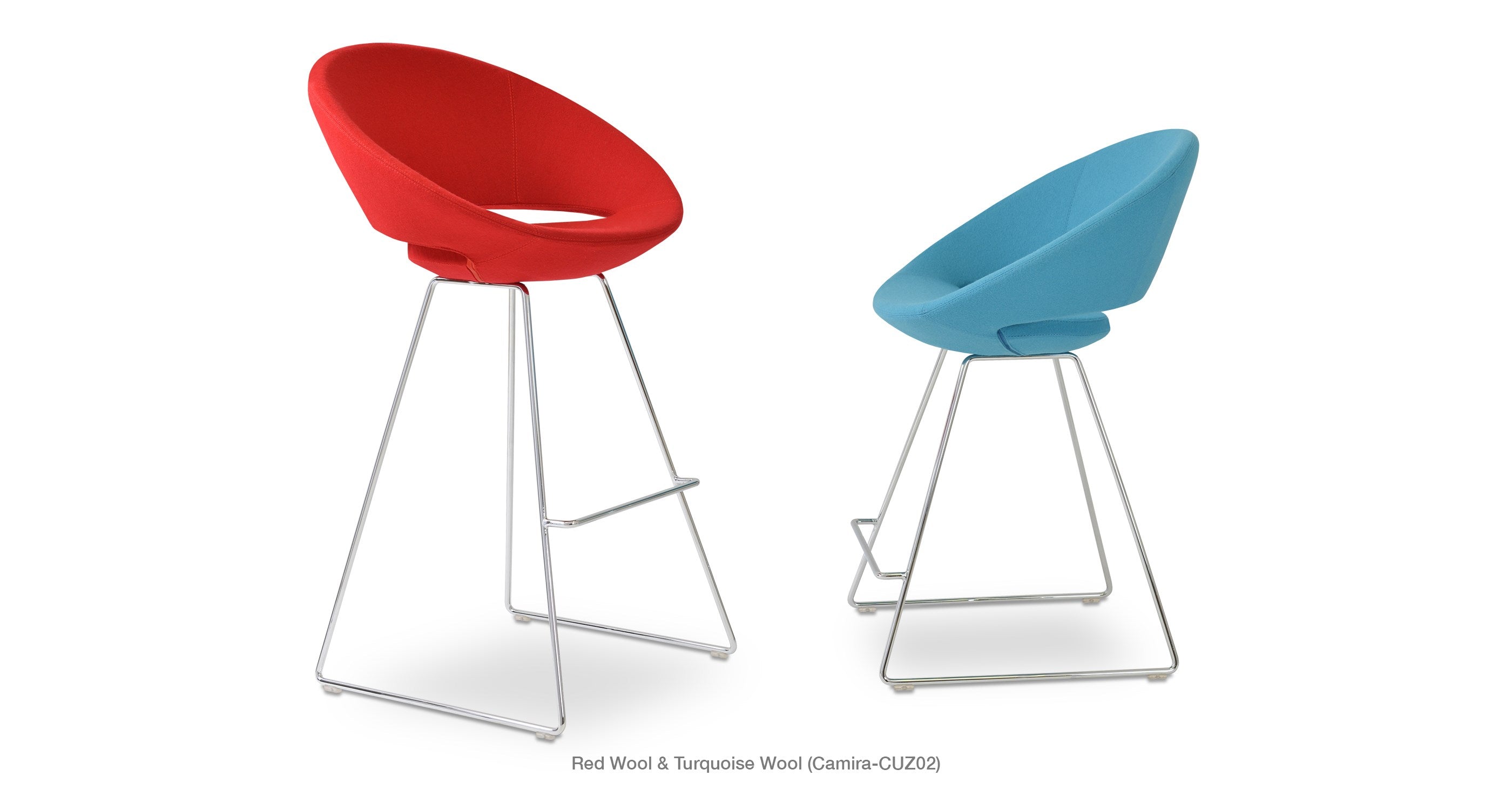 Crescent Wire Stools - compact and stylish design | Image 6 | InSTYLE Home & Rugs