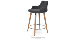 Dervish Wood Stools - available in various heights | Image 3 | InSTYLE Home & Rugs