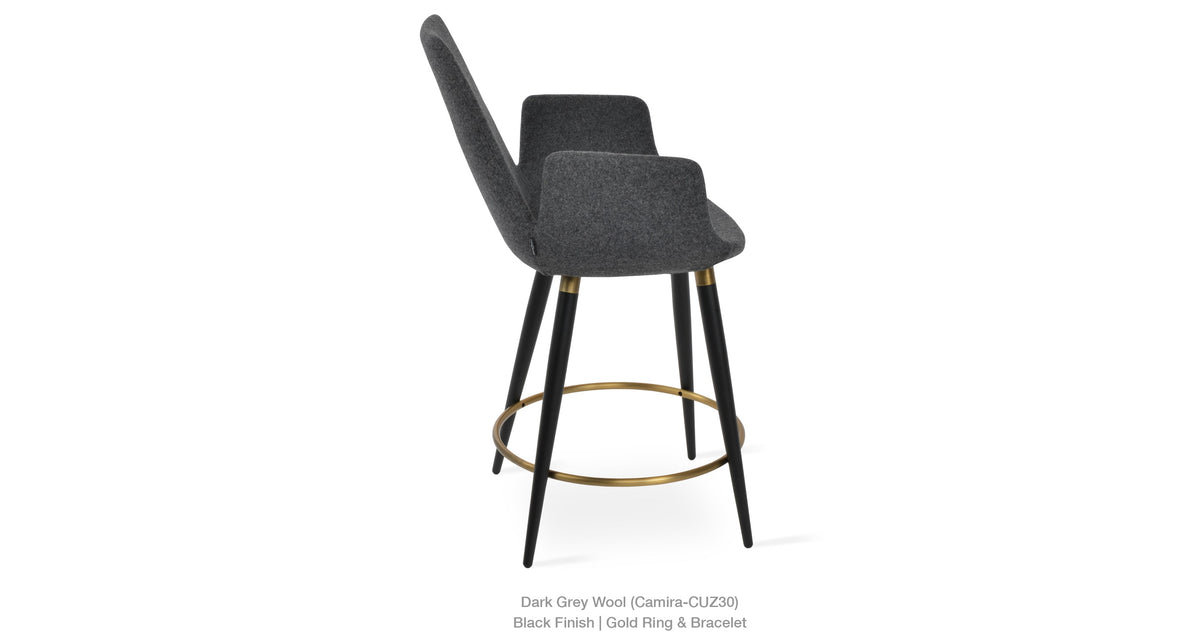 Eiffel Arm Ana Stools - compact and stylish design | Image 3 | InSTYLE Home & Rugs