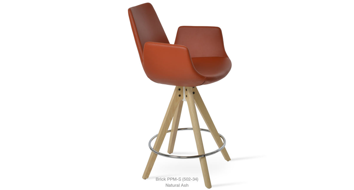 Eiffel Arm Pyramid Stools - compact and stylish design | Image 4 | InSTYLE Home & Rugs