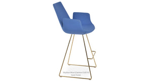 Eiffel Arm Wire Stools - perfect for small spaces | Image 3 | InSTYLE Home & Rugs
