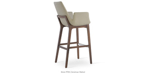 Eiffel Arm HB Wood Stools - compact and stylish design | Image 9 | InSTYLE Home & Rugs