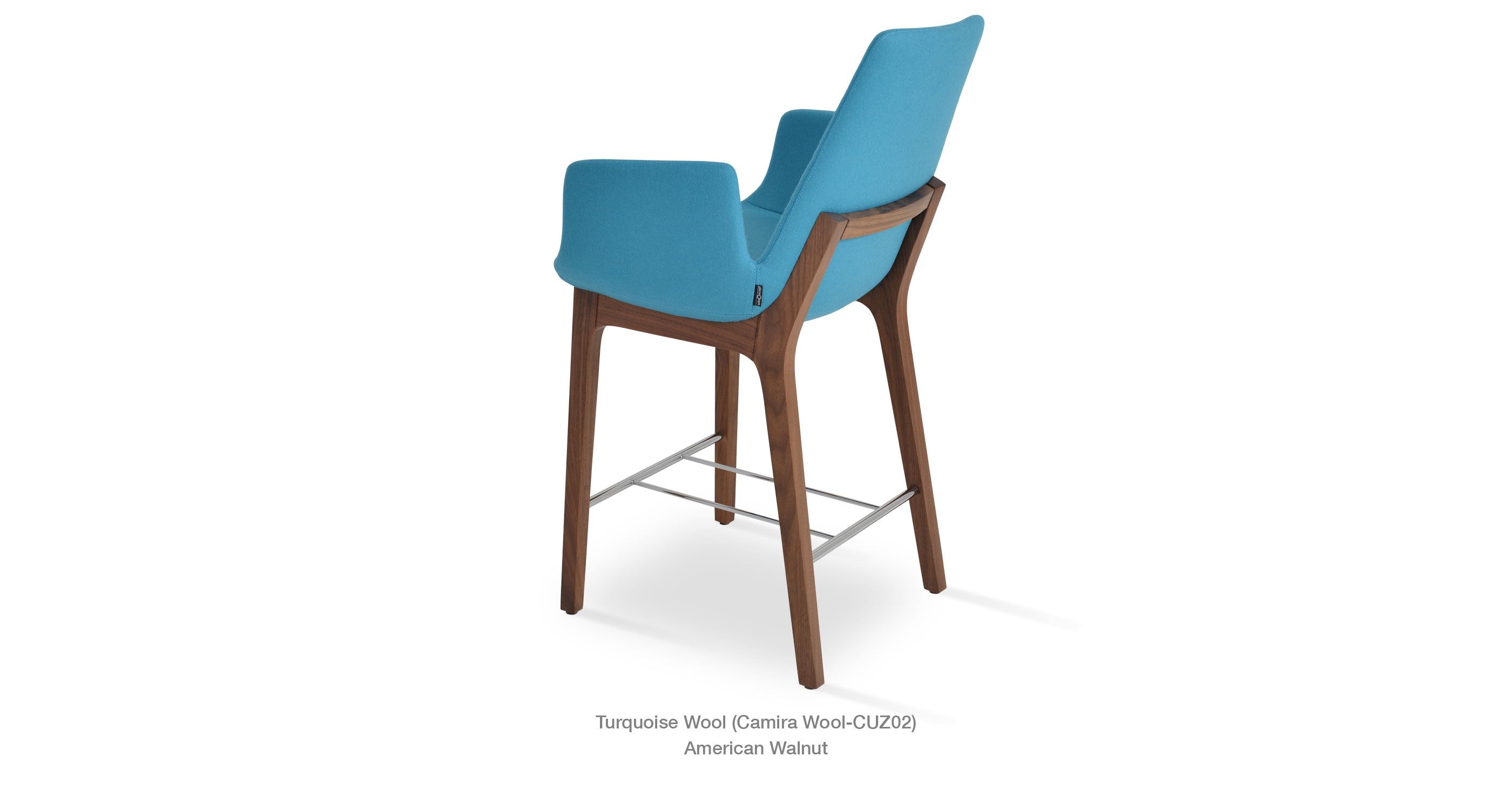 Eiffel Arm HB Wood Stools - compact and stylish design | Image 15 | InSTYLE Home & Rugs