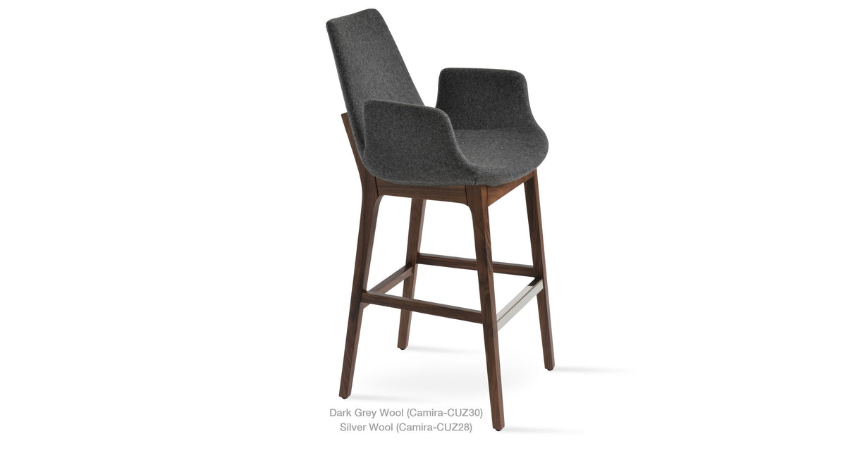 Eiffel Arm HB Wood Stools - compact and stylish design | Image 40 | InSTYLE Home & Rugs