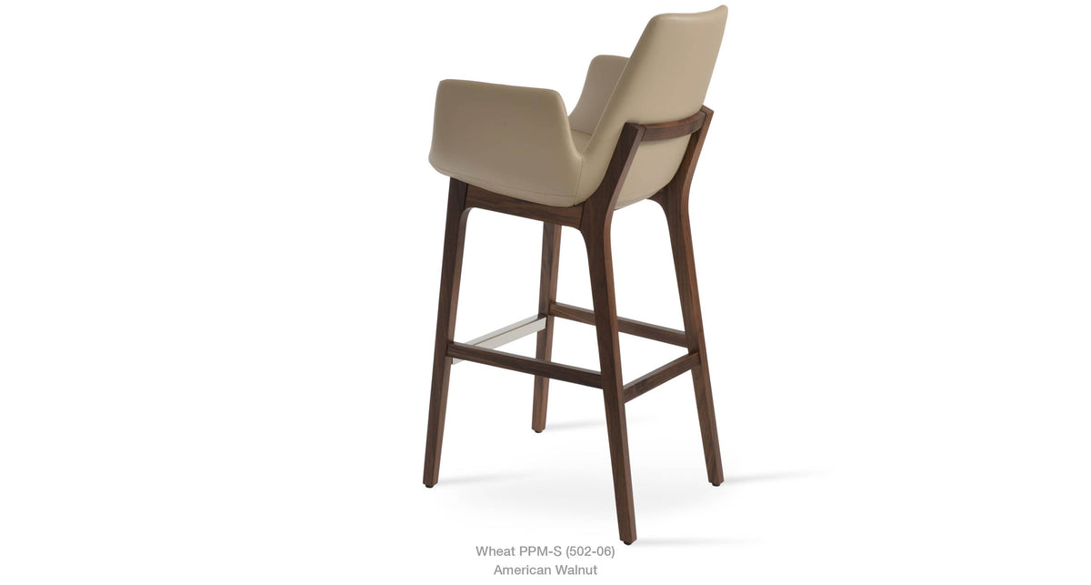 Eiffel Arm HB Wood Stools - compact and stylish design | Image 45 | InSTYLE Home & Rugs