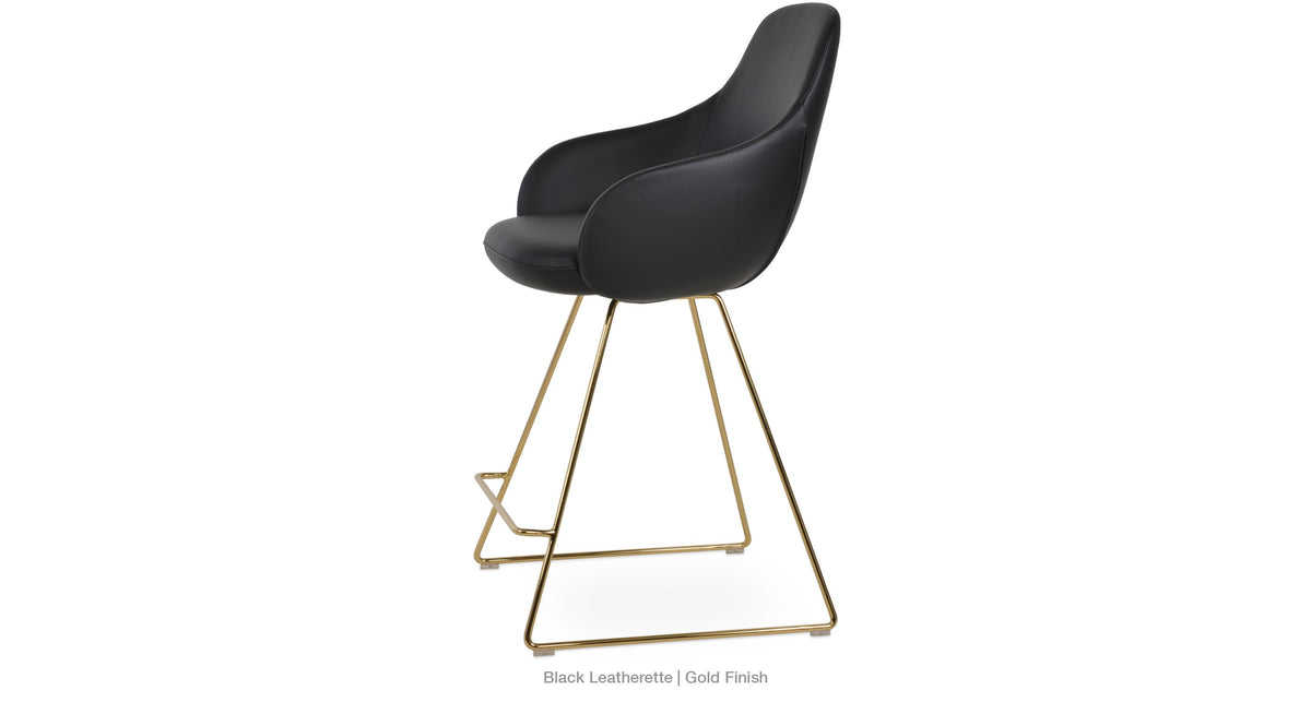 Gazel Arm Wire Stools - available in various heights | Image 25 | InSTYLE Home & Rugs