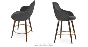 Gazel Arm Wood Stools - available in various heights | Image 22 | InSTYLE Home & Rugs