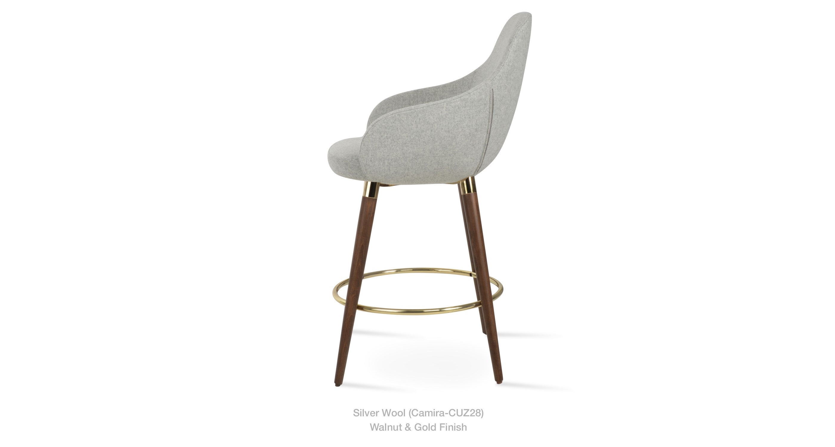 Gazel Arm Wood Stools - available in various heights | Image 24 | InSTYLE Home & Rugs