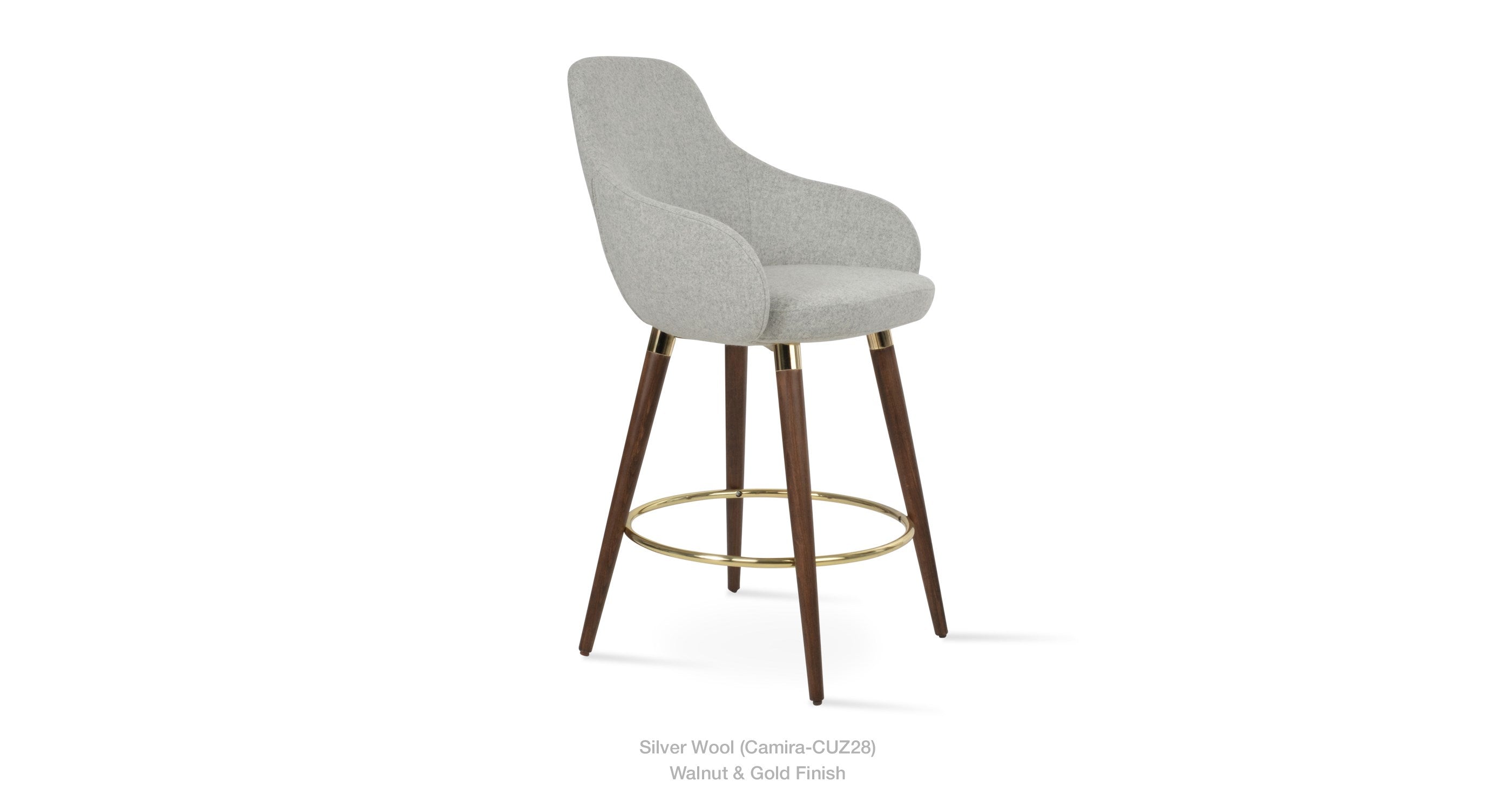 Gazel Arm Wood Stools - available in various heights | Image 25 | InSTYLE Home & Rugs