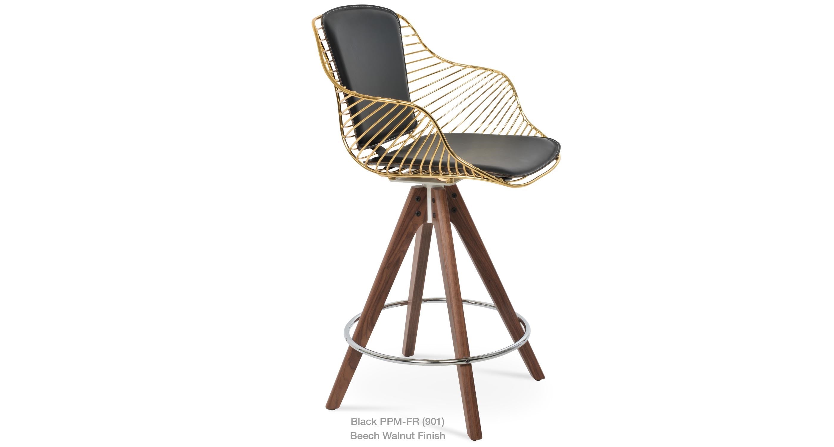 Zebra Pyramid Stools - available in various heights | Image 2 | InSTYLE Home & Rugs