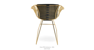 Zebra Wire Stools - available in various heights | Image 2 | InSTYLE Home & Rugs