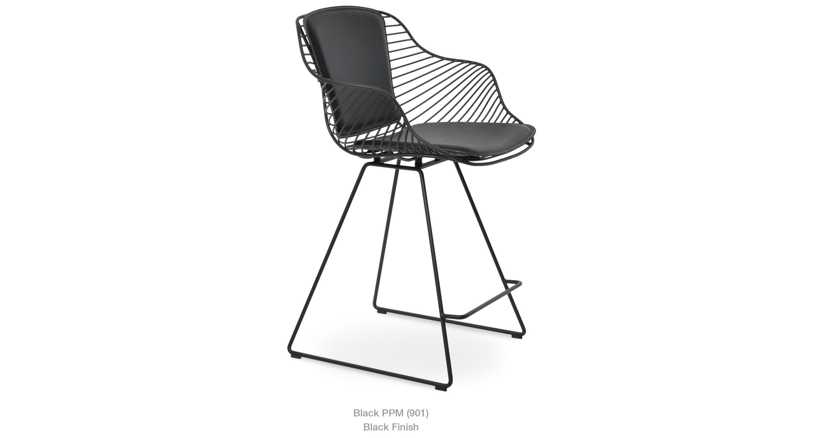 Zebra Wire Stools - available in various heights | Image 6 | InSTYLE Home & Rugs