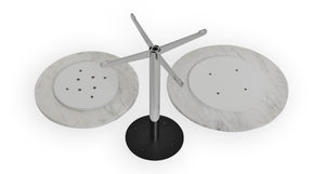 Diana Base - decorative table base for glass or wood tabletops | Image 6 | InSTYLE Home & Rugs