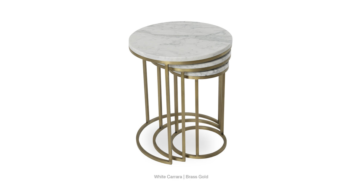 Alexy Nesting End Table - contemporary end table for sofas | Image 4 | InSTYLE Home & Rugs
