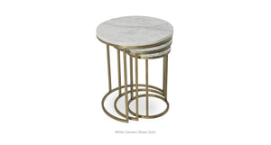 Alexy Nesting End Table - contemporary end table for sofas | Image 4 | InSTYLE Home & Rugs