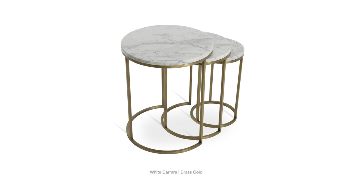 Alexy Nesting End Table - contemporary end table for sofas | Image 5 | InSTYLE Home & Rugs