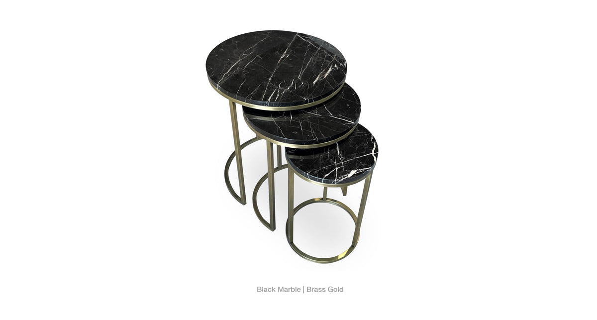 Alexy Nesting End Table - contemporary end table for sofas | Image 7 | InSTYLE Home & Rugs