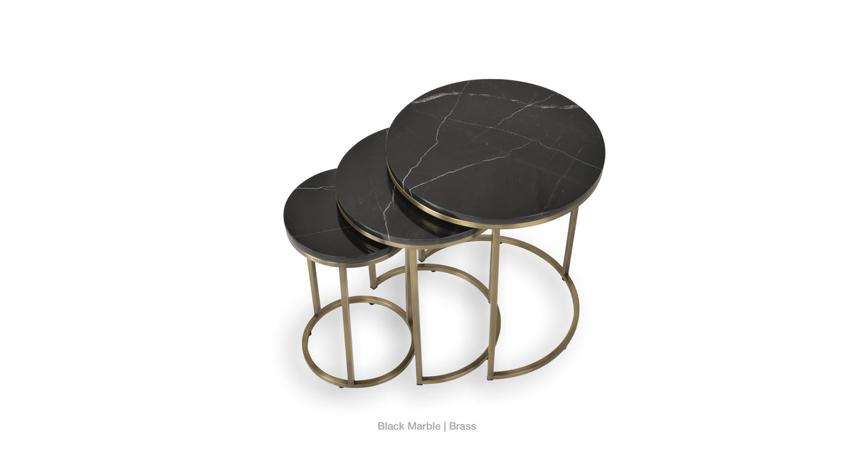 Alexy Nesting End Table - contemporary end table for sofas | Image 8 | InSTYLE Home & Rugs