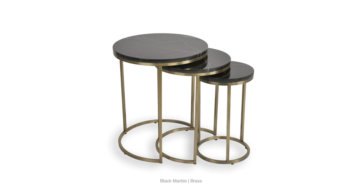 Alexy Nesting End Table - contemporary end table for sofas | Image 11 | InSTYLE Home & Rugs
