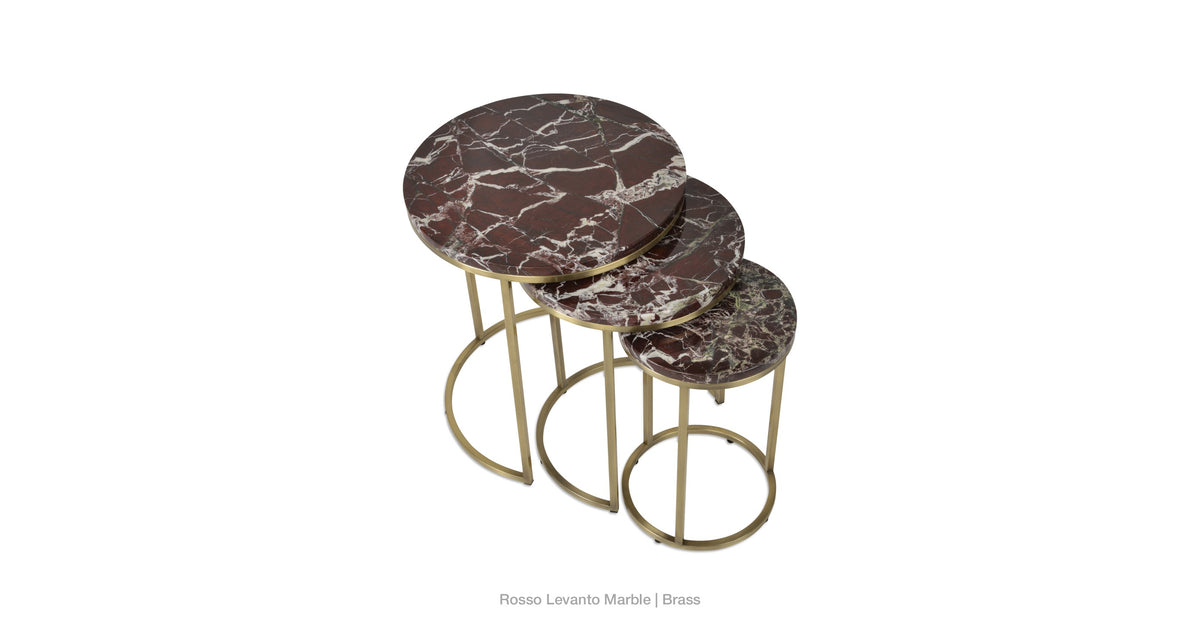 Alexy Nesting End Table - contemporary end table for sofas | Image 17 | InSTYLE Home & Rugs