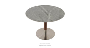 Tango Ceramic Dining Table - comfortable dining experience | Image 4 | InSTYLE Home & Rugs