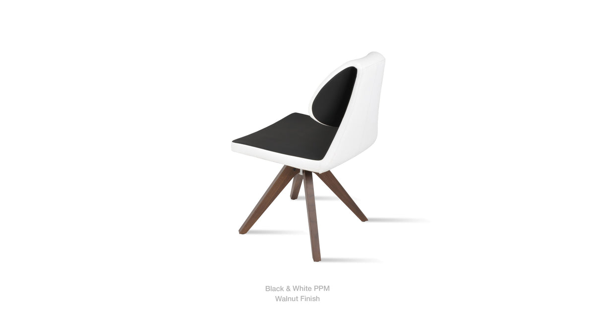 Gakko Pyramid Swivel Chair - durable construction for long-lasting use | Image 3 | InSTYLE Home & Rugs