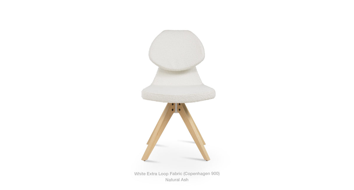 Gakko Pyramid Swivel Chair - durable construction for long-lasting use | Image 7 | InSTYLE Home & Rugs