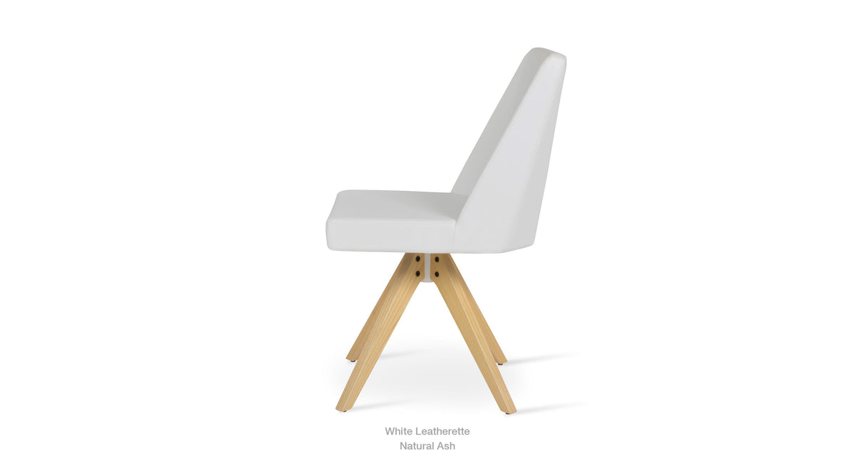 Prisma Pyramid Swivel Chair - durable construction for long-lasting use | Image 19 | InSTYLE Home & Rugs