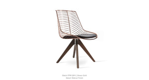 Tiger Pyramid Swivel Chair - comfortable seating for dining and office spaces | Image 11 | InSTYLE Home & Rugs