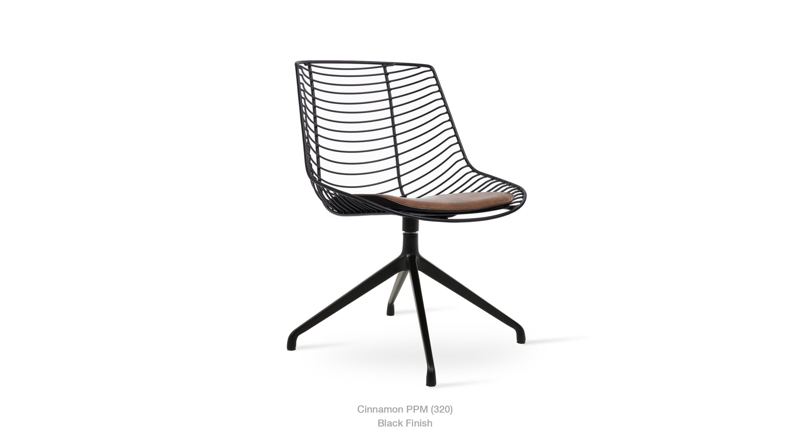 Tiger Spider Swivel Chair - comfortable seating for dining and office spaces | Image 18 | InSTYLE Home & Rugs