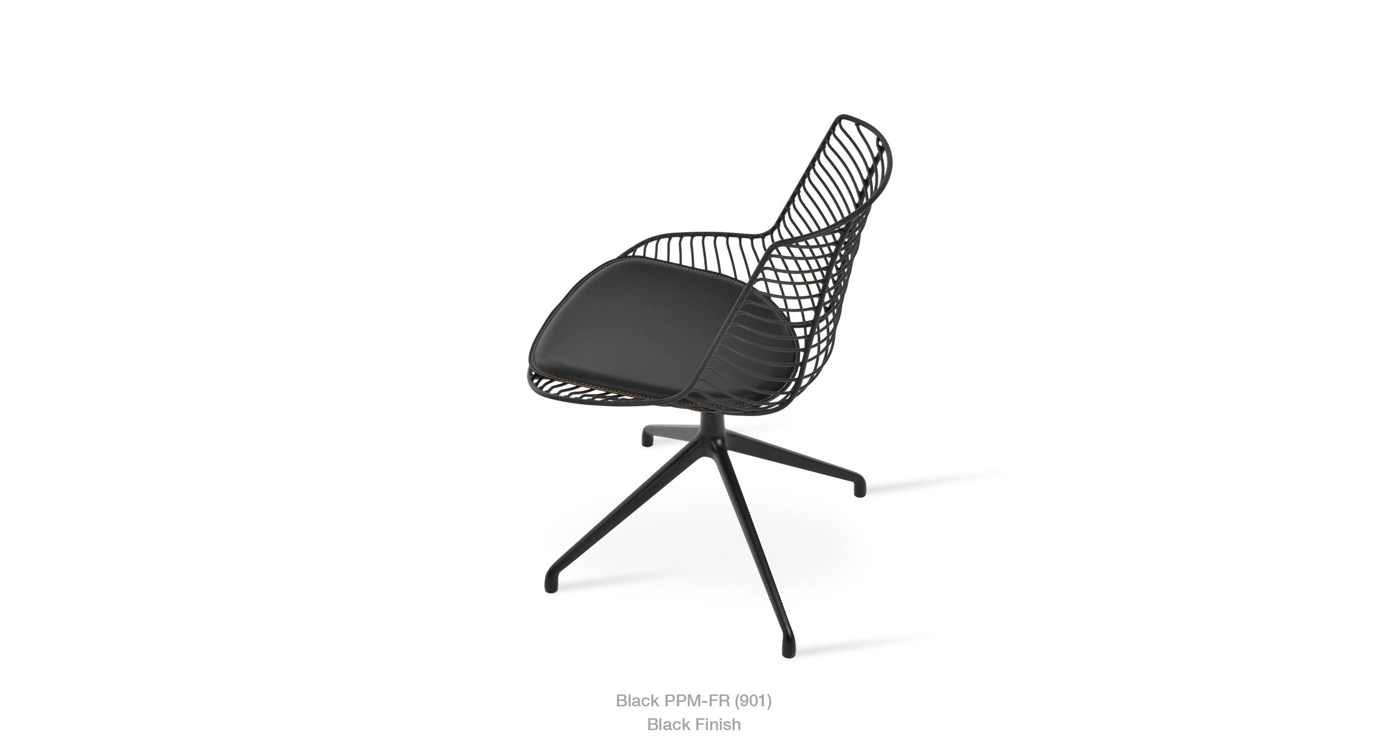 Tiger Spider Swivel Chair - comfortable seating for dining and office spaces | Image 5 | InSTYLE Home & Rugs