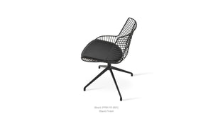 Tiger Spider Swivel Chair - comfortable seating for dining and office spaces | Image 5 | InSTYLE Home & Rugs