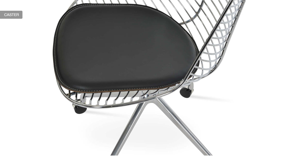 Tiger Spider Swivel Chair - comfortable seating for dining and office spaces | Image 7 | InSTYLE Home & Rugs