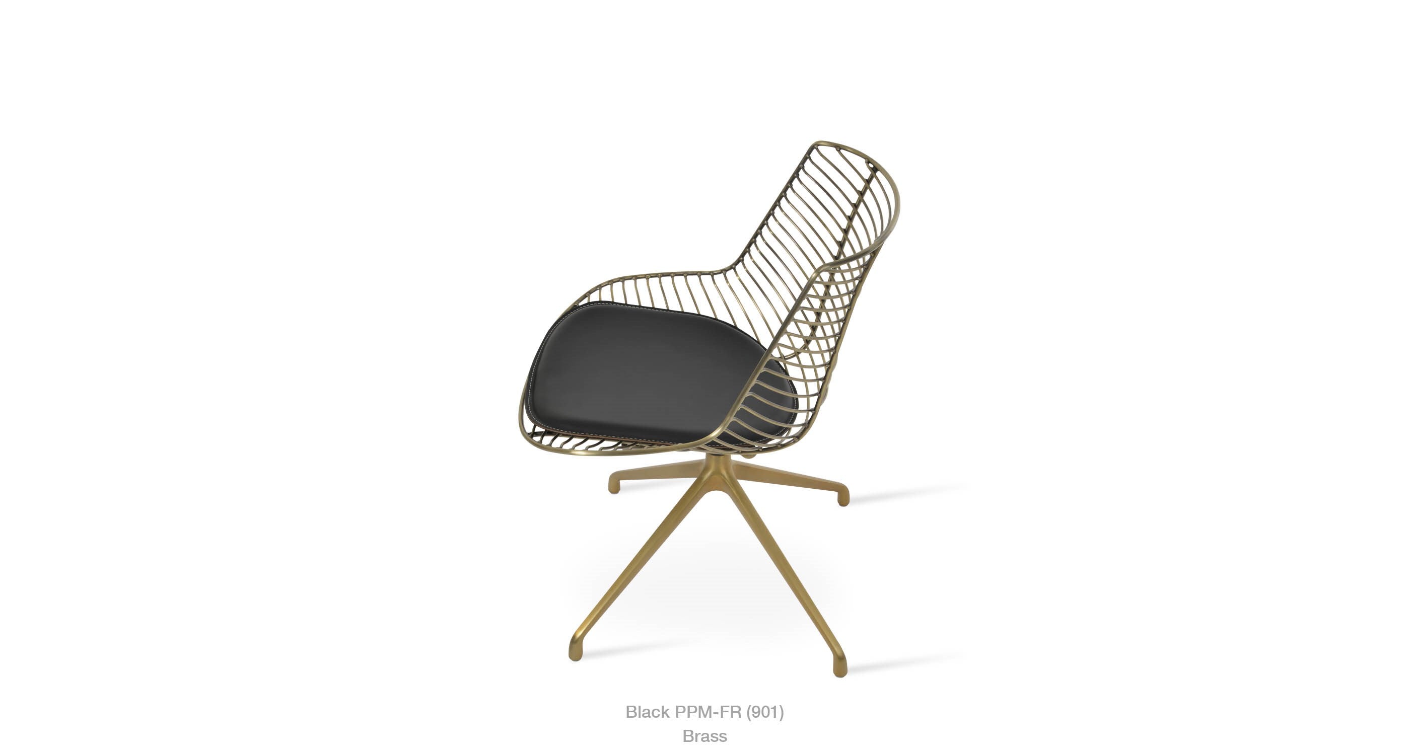 Tiger Spider Swivel Chair - comfortable seating for dining and office spaces | Image 17 | InSTYLE Home & Rugs