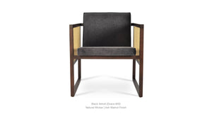 Cube Wood Wicker Lounge - | Image 1 | InSTYLE Home & Rugs