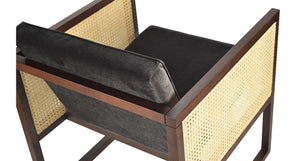 Cube Wood Wicker Lounge - | Image 4 | InSTYLE Home & Rugs