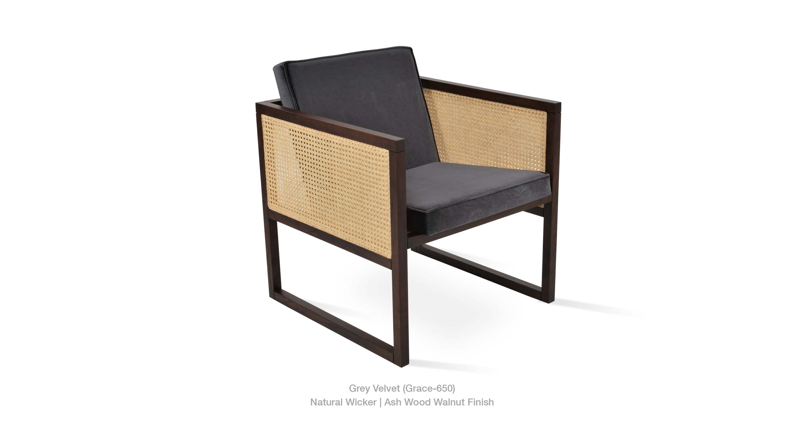 Cube Wood Wicker Lounge - | Image 5 | InSTYLE Home & Rugs